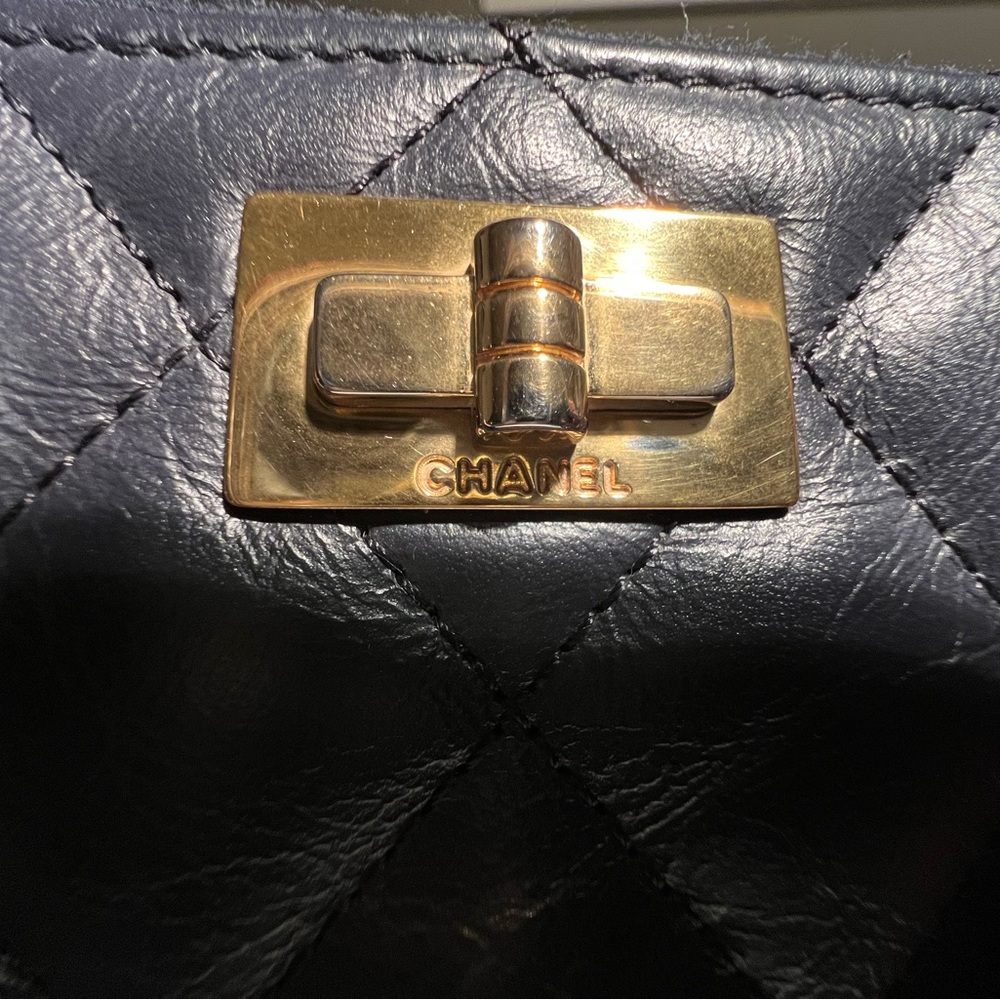 Chanel Reissue long zipper wallet second hand - Picture 5 of 14